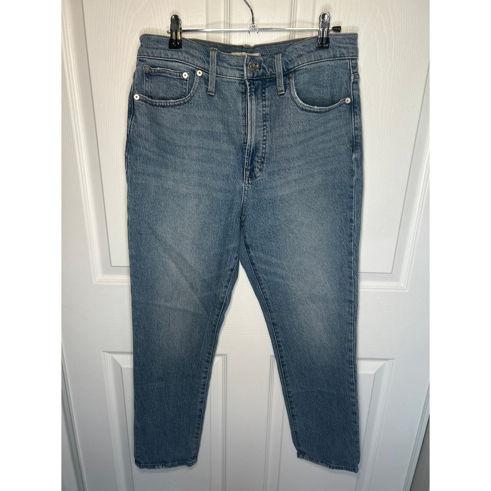 Madewell Perfect Vintage Jean Medium Wash Size 29 High Rise Denim